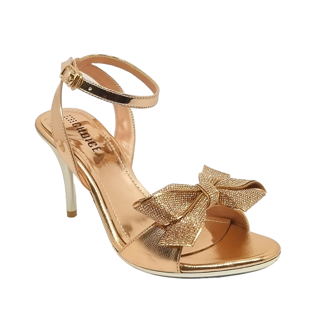 Ladies Fancy Bow Style Sandal-49242 - Image 3