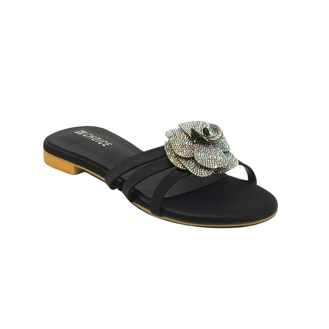 Ladies Flat Slipper-12771 - Image 4