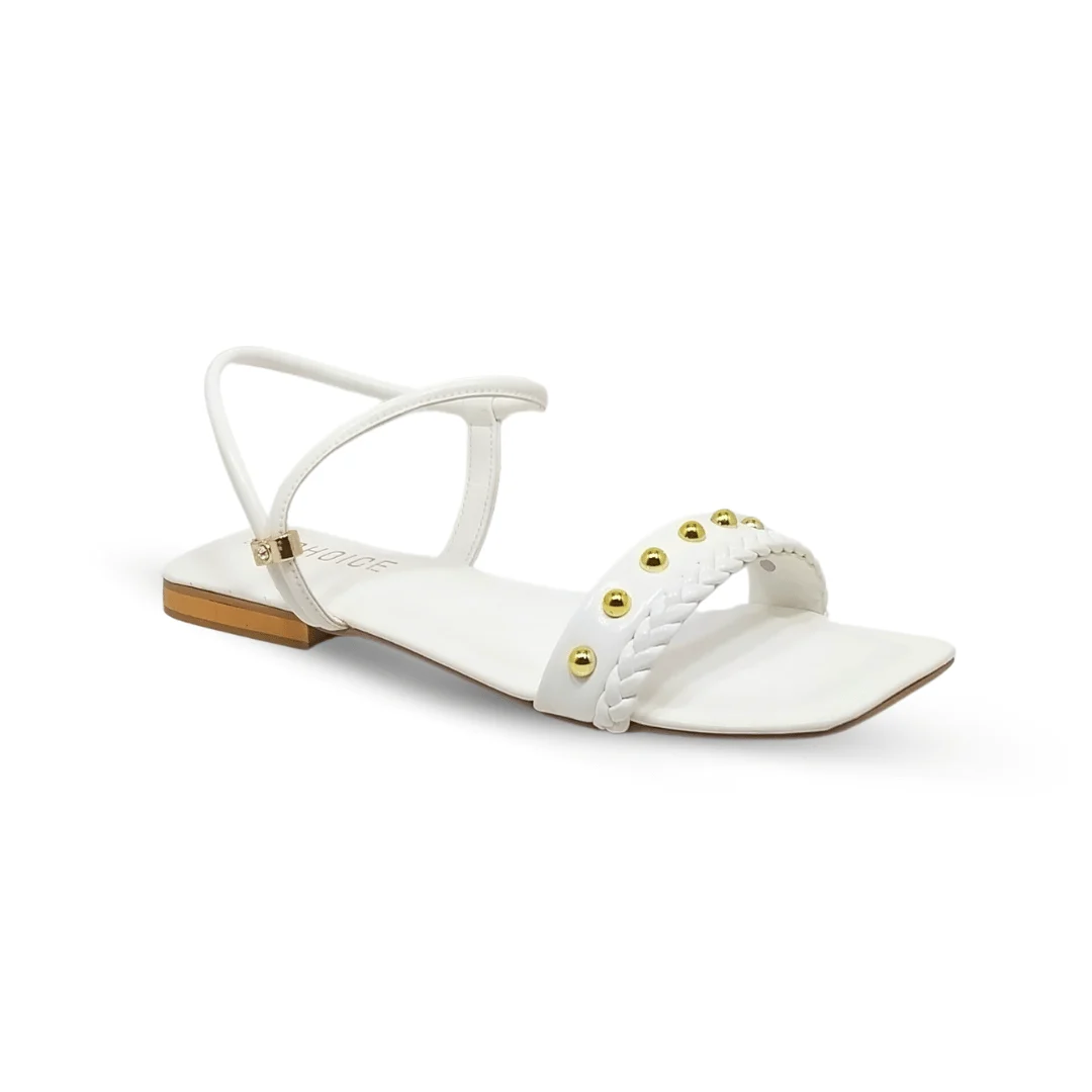 Ladies Flat Sandal-19952 - Image 3