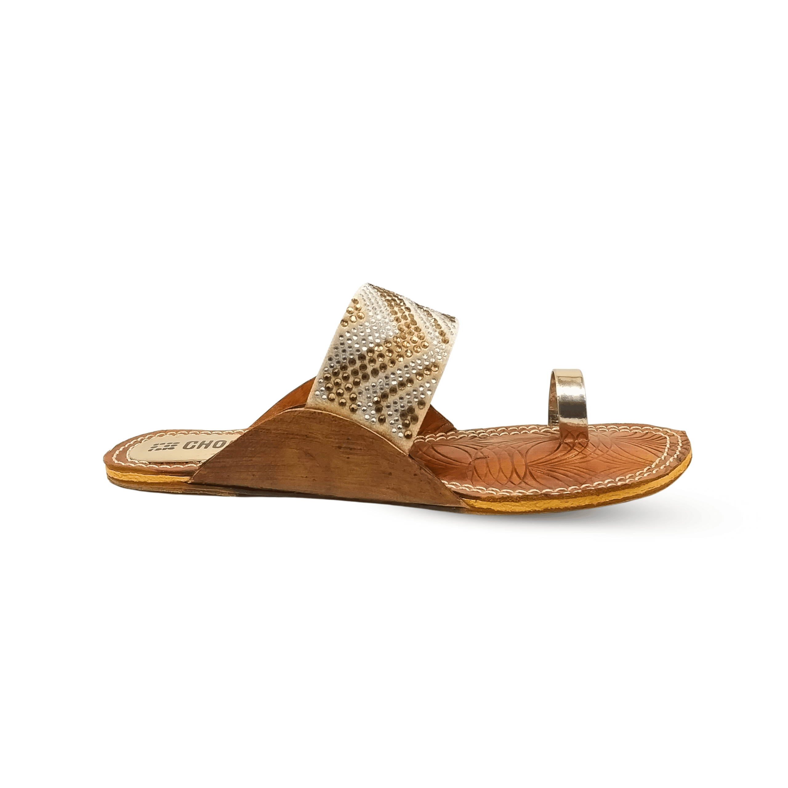 Ladies Fancy kolar Puri Chappal-10137 - Image 2