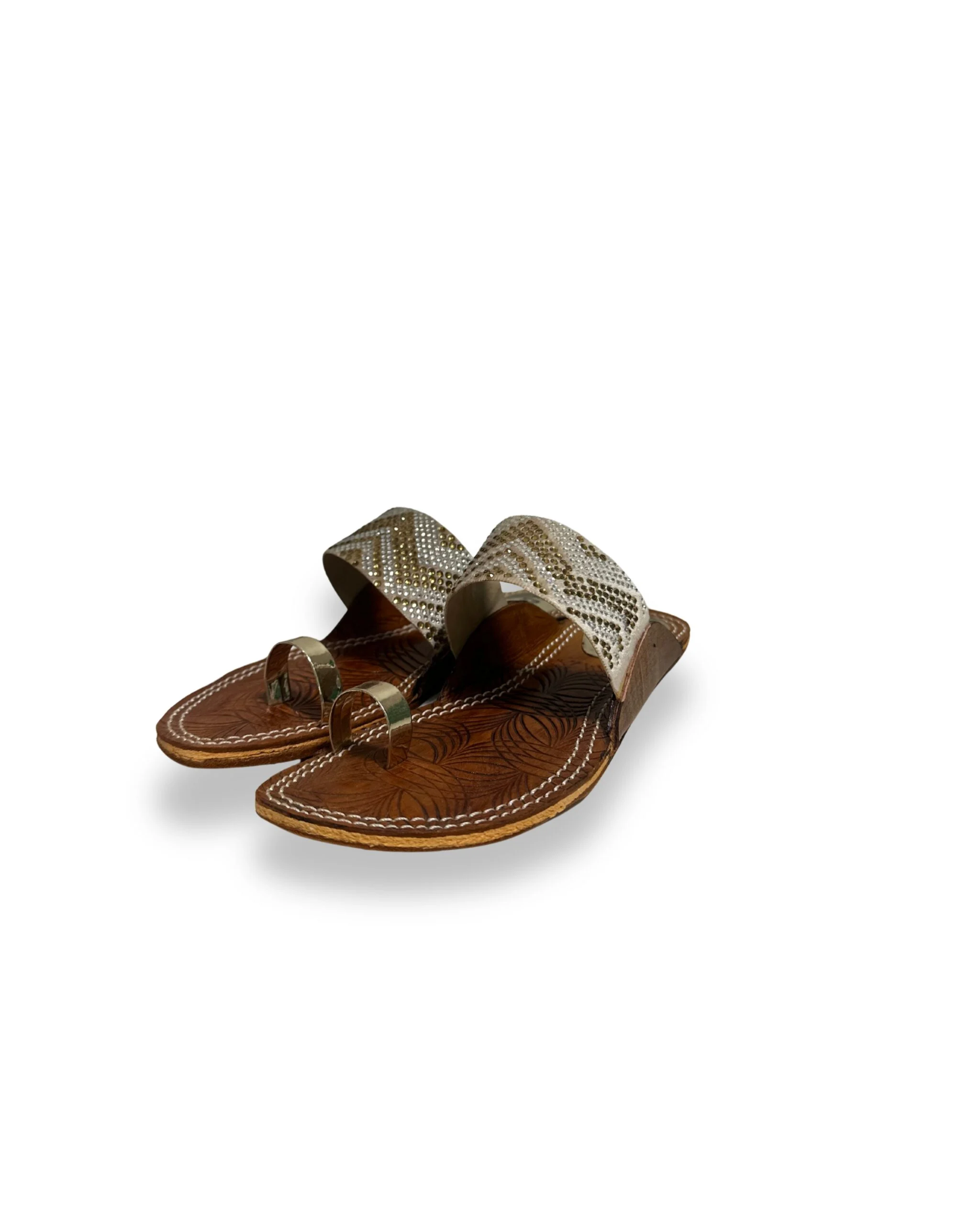 Ladies Fancy kolar Puri Chappal-10137 - Image 3