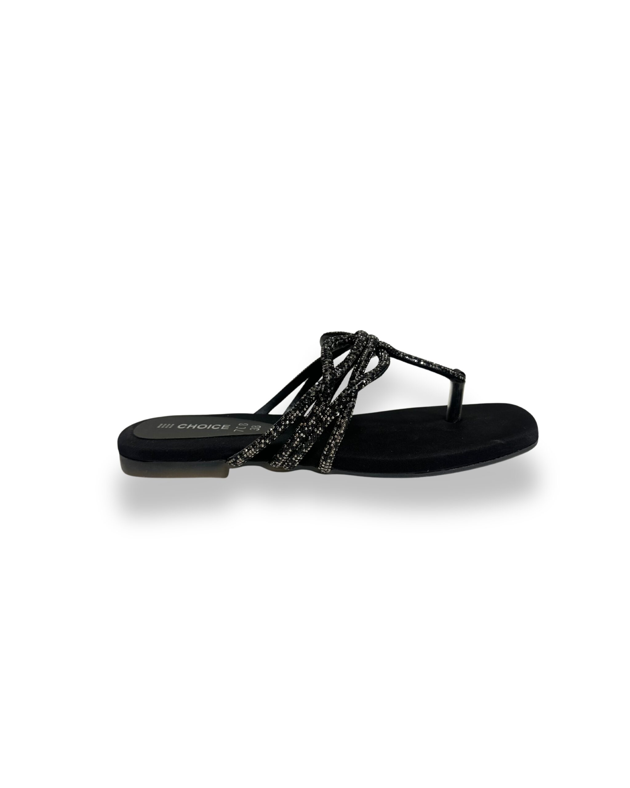 Ladies Fancy Flat Chappals-10177 - Image 2