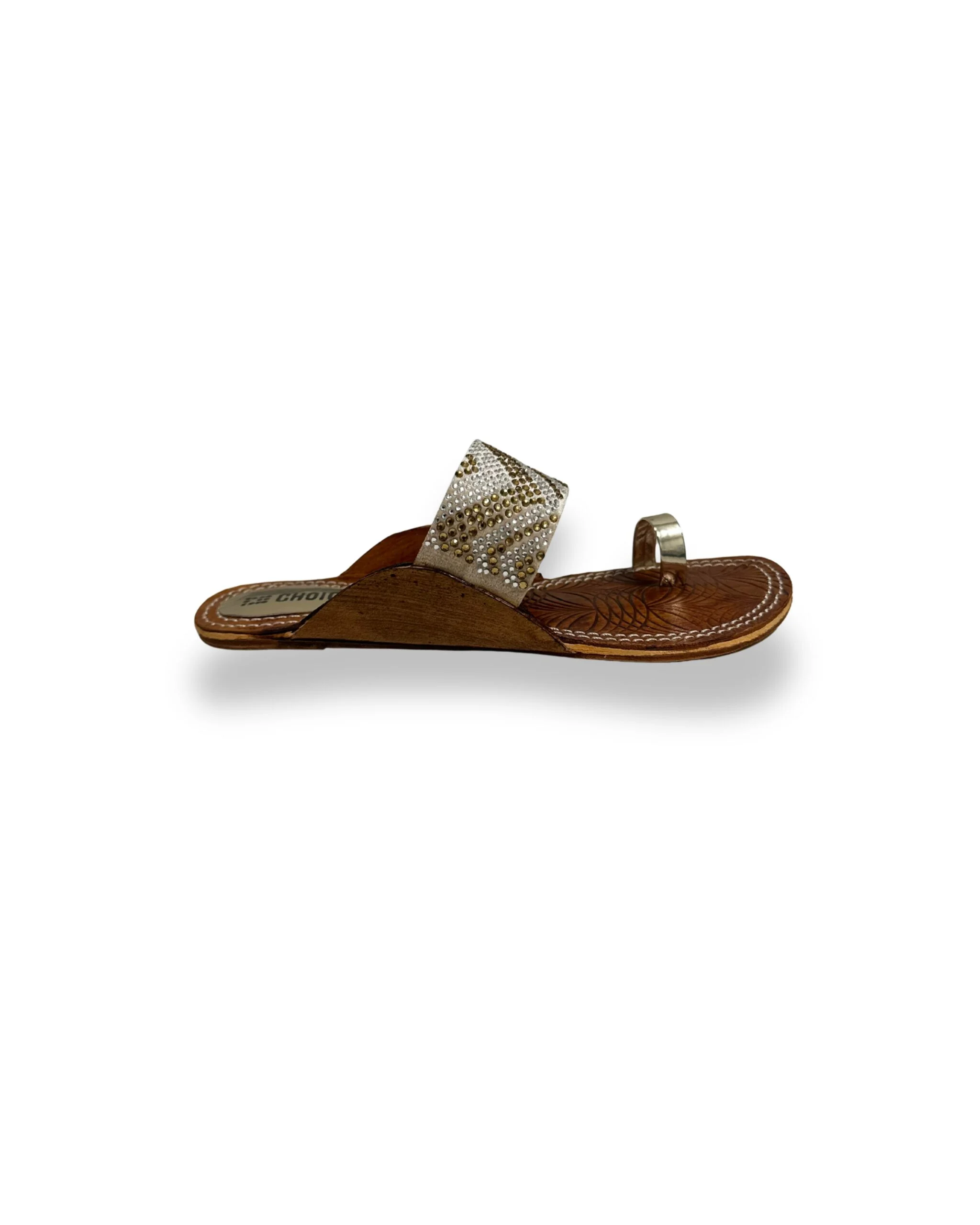Ladies Fancy kolar Puri Chappal-10137 - Image 2