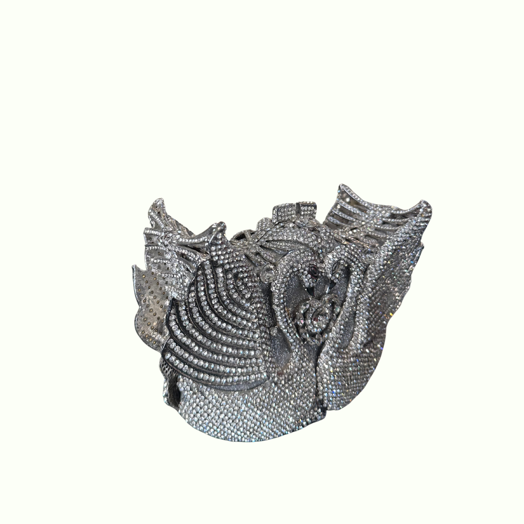 Luxury Swan Clutch – Silver & Golden | Elegant Fancy & Casual Women’s Clutch | New Arrival 2025 - Image 6
