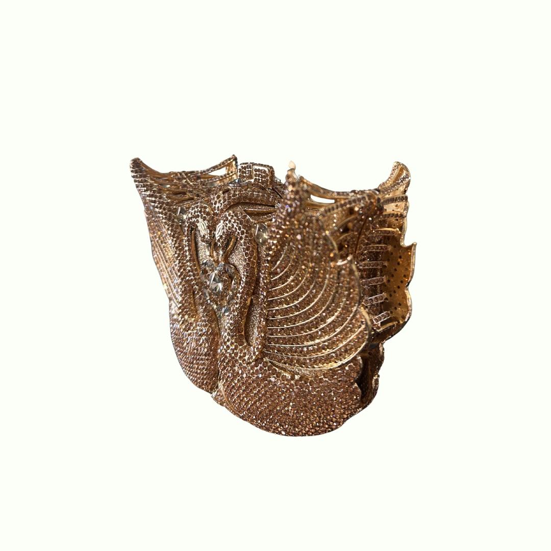 Luxury Swan Clutch – Silver & Golden | Elegant Fancy & Casual Women’s Clutch | New Arrival 2025 - Image 4