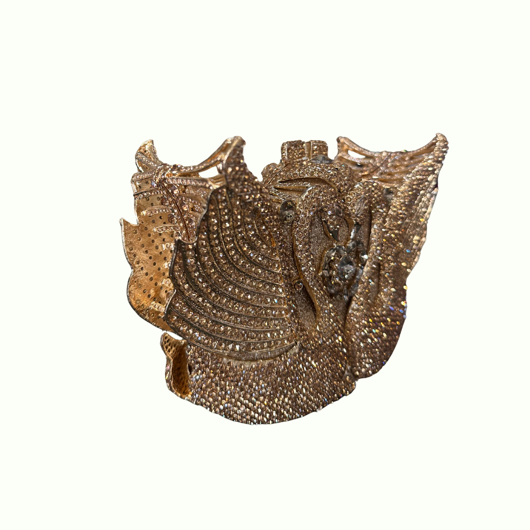 Luxury Swan Clutch – Silver & Golden | Elegant Fancy & Casual Women’s Clutch | New Arrival 2025 - Image 3