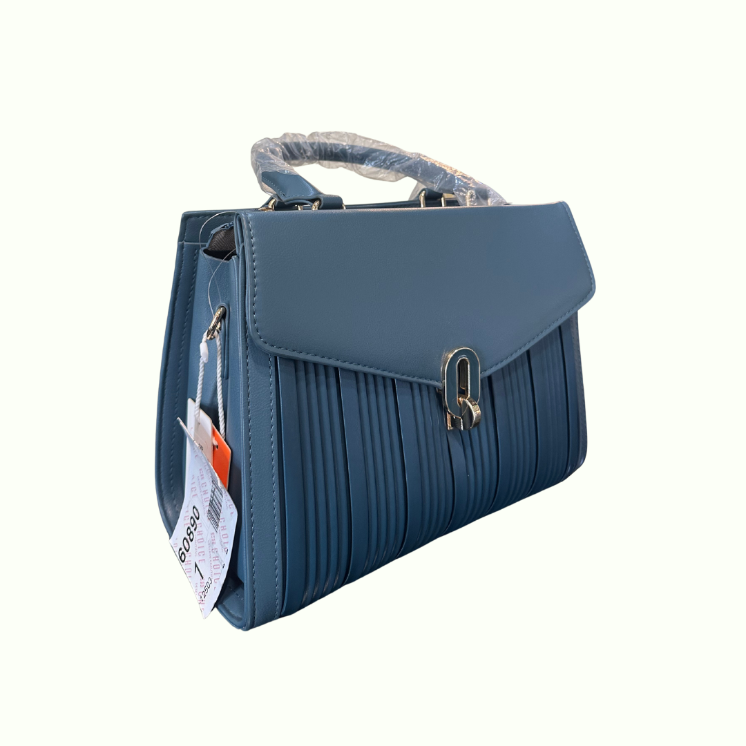 Embossed Handbag – Black, Red, Fawn & Blue | Casual & Fancy Women’s Bag | New Arrival 2025 - Image 7