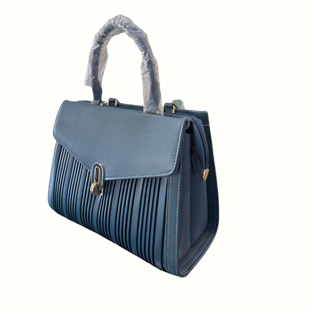 Embossed Handbag – Black, Red, Fawn & Blue | Casual & Fancy Women’s Bag | New Arrival 2025 - Image 6