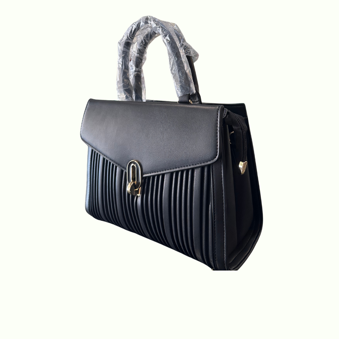 Embossed Handbag – Black, Red, Fawn & Blue | Casual & Fancy Women’s Bag | New Arrival 2025 - Image 4