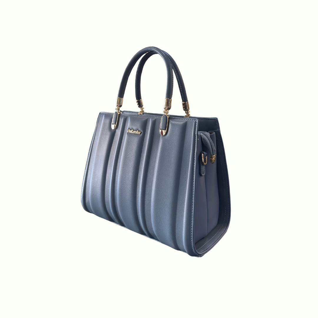 Bright Leather Ladies Bag – Black, Blue, Fawn, Pink & Brown | Casual & Fancy Women’s Bag | New Arrival 2025 - Image 4