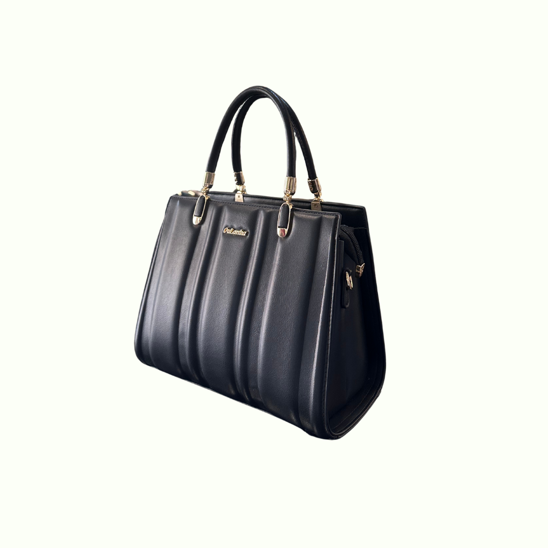 Bright Leather Ladies Bag – Black, Blue, Fawn, Pink & Brown | Casual & Fancy Women’s Bag | New Arrival 2025 - Image 3