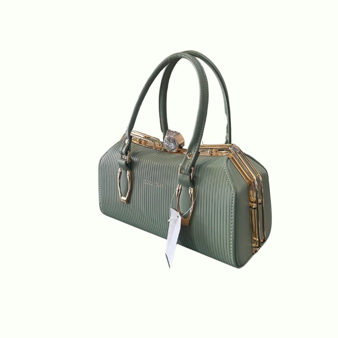 Coco Queen Handbag – Black, Brown, Green & Gray | Elegant Casual & Fancy Bag | New Arrival 2025 - Image 3