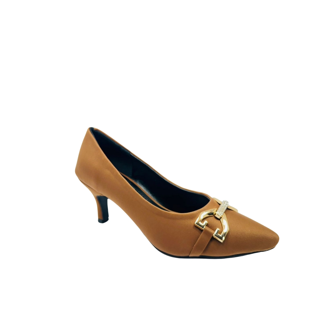 Pointed-toe mid-heel pumps 18550 - Image 6
