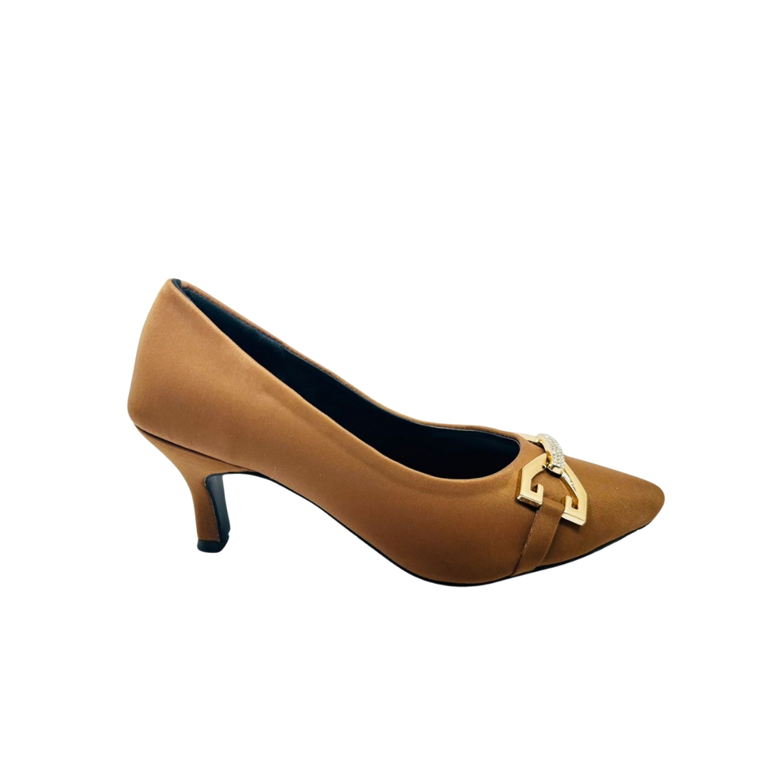 Pointed-toe mid-heel pumps 18550 - Image 4