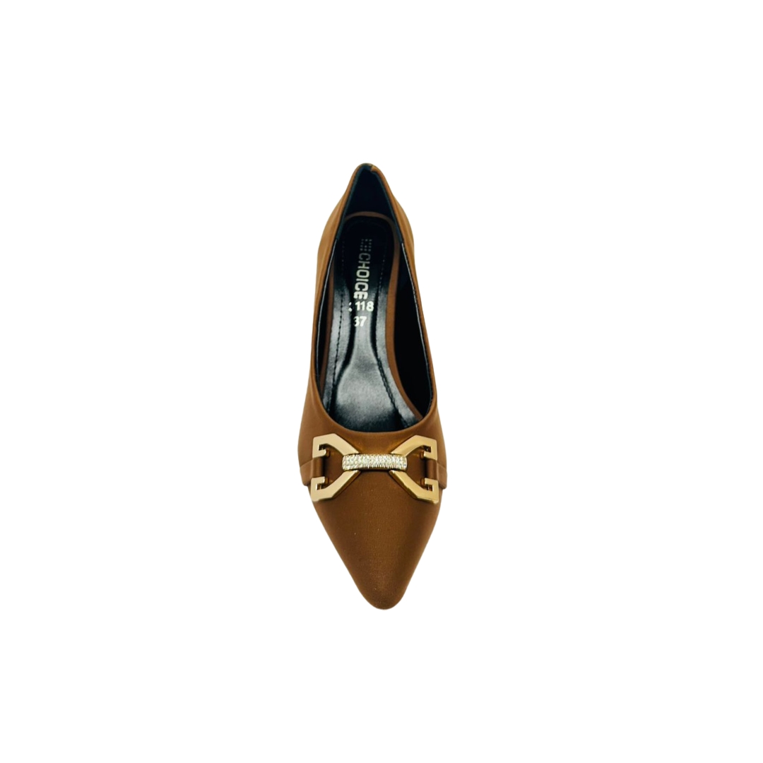 Pointed-toe mid-heel pumps 18550 - Image 5