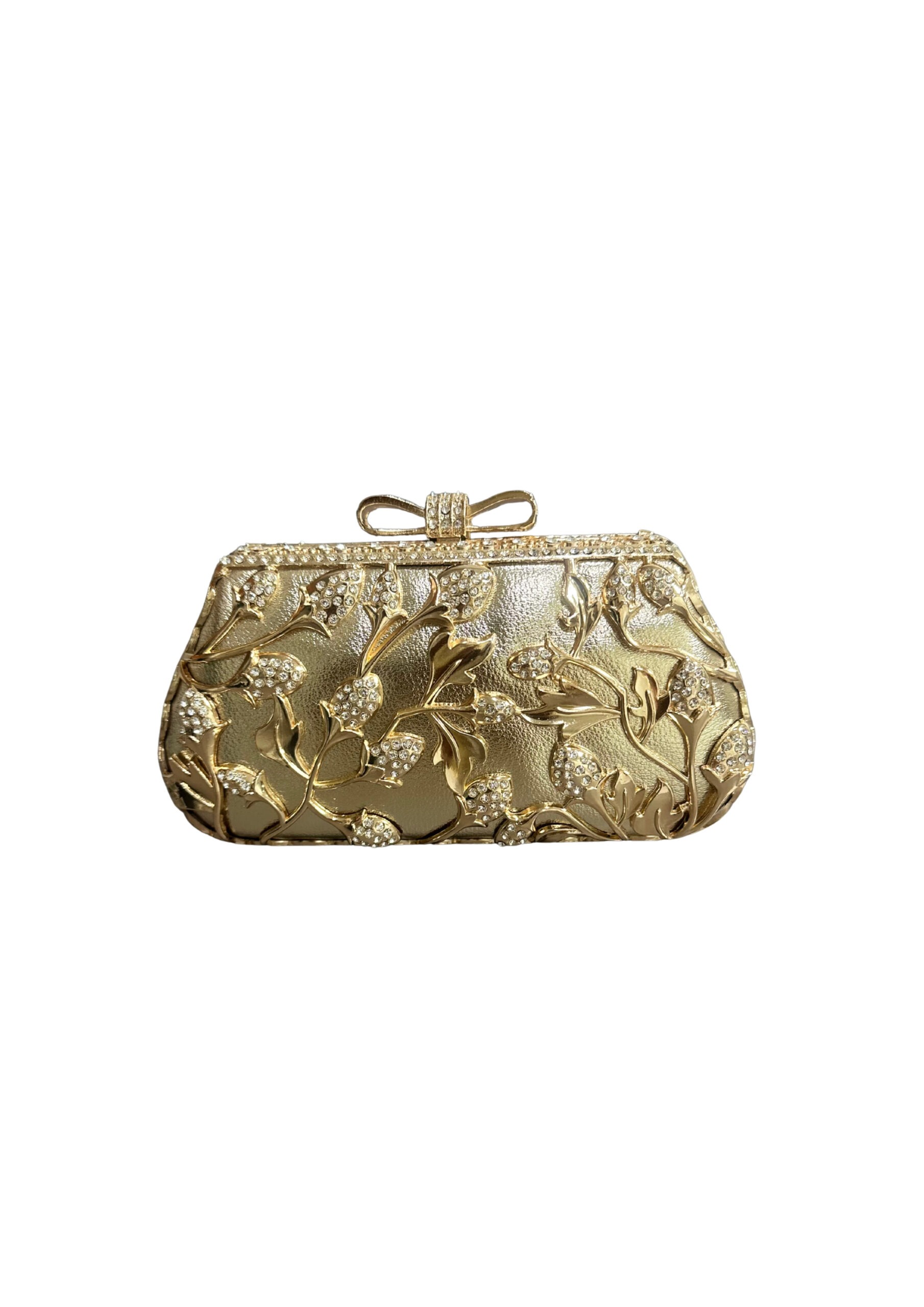 Ladies Fancy Metal Clutch (Bridal)-58050 - Image 2