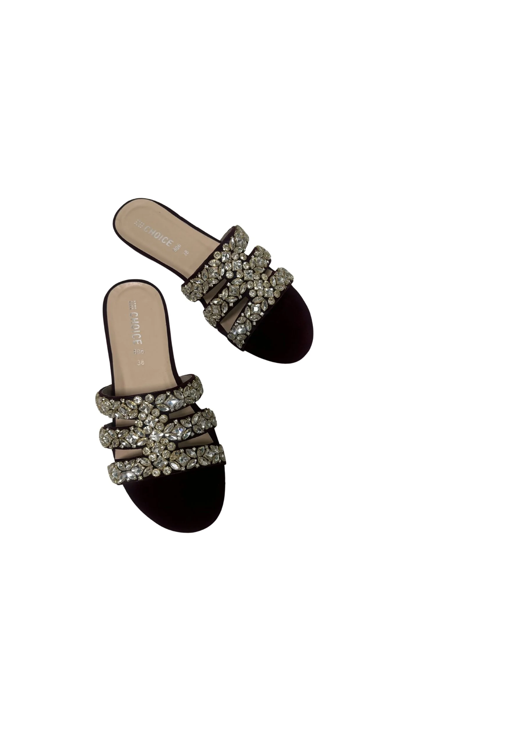 Ladies Fancy Flat Slipper-12715 - Image 5