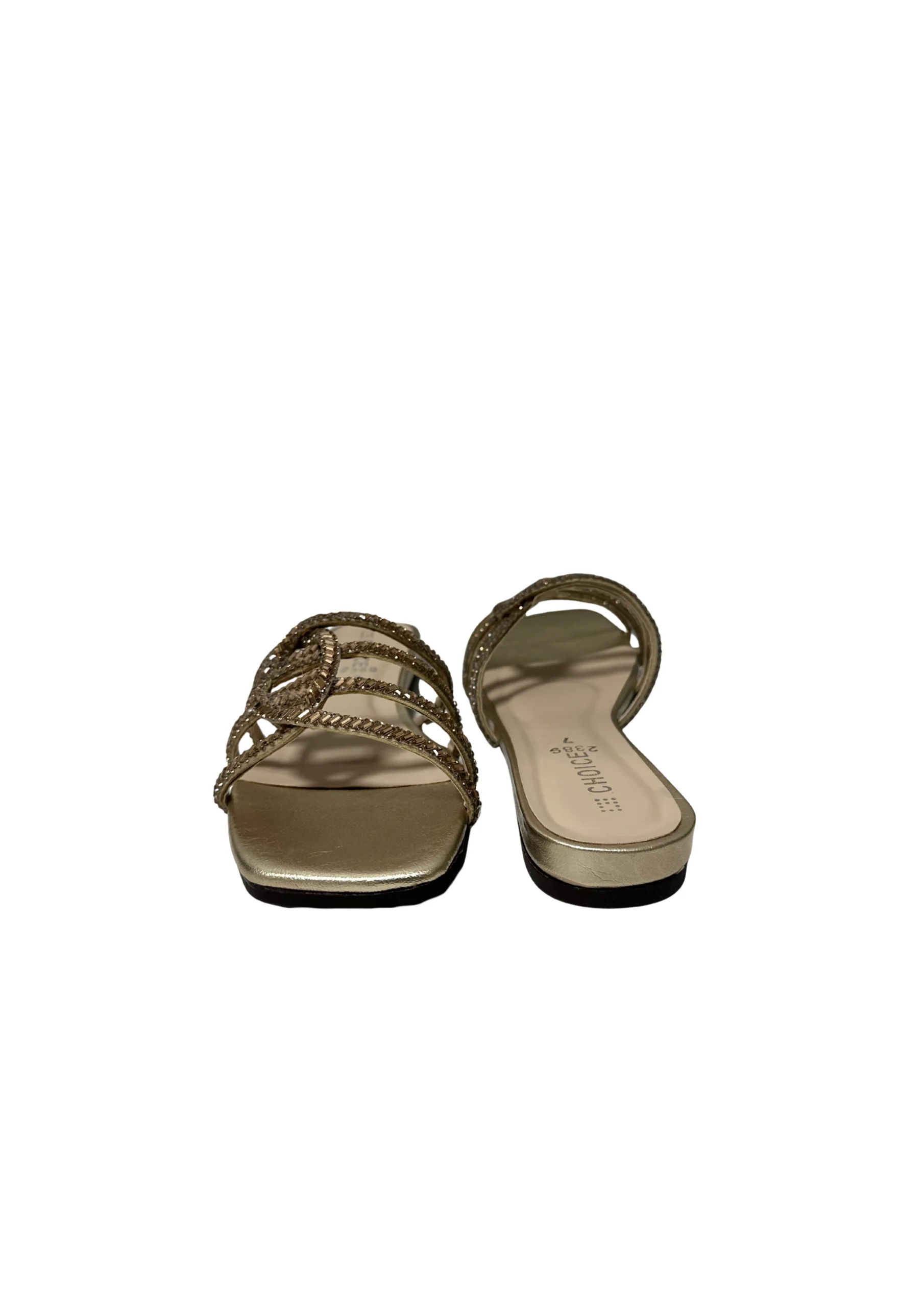 Ladies Fancy Flat Slipper-12872 - Image 4