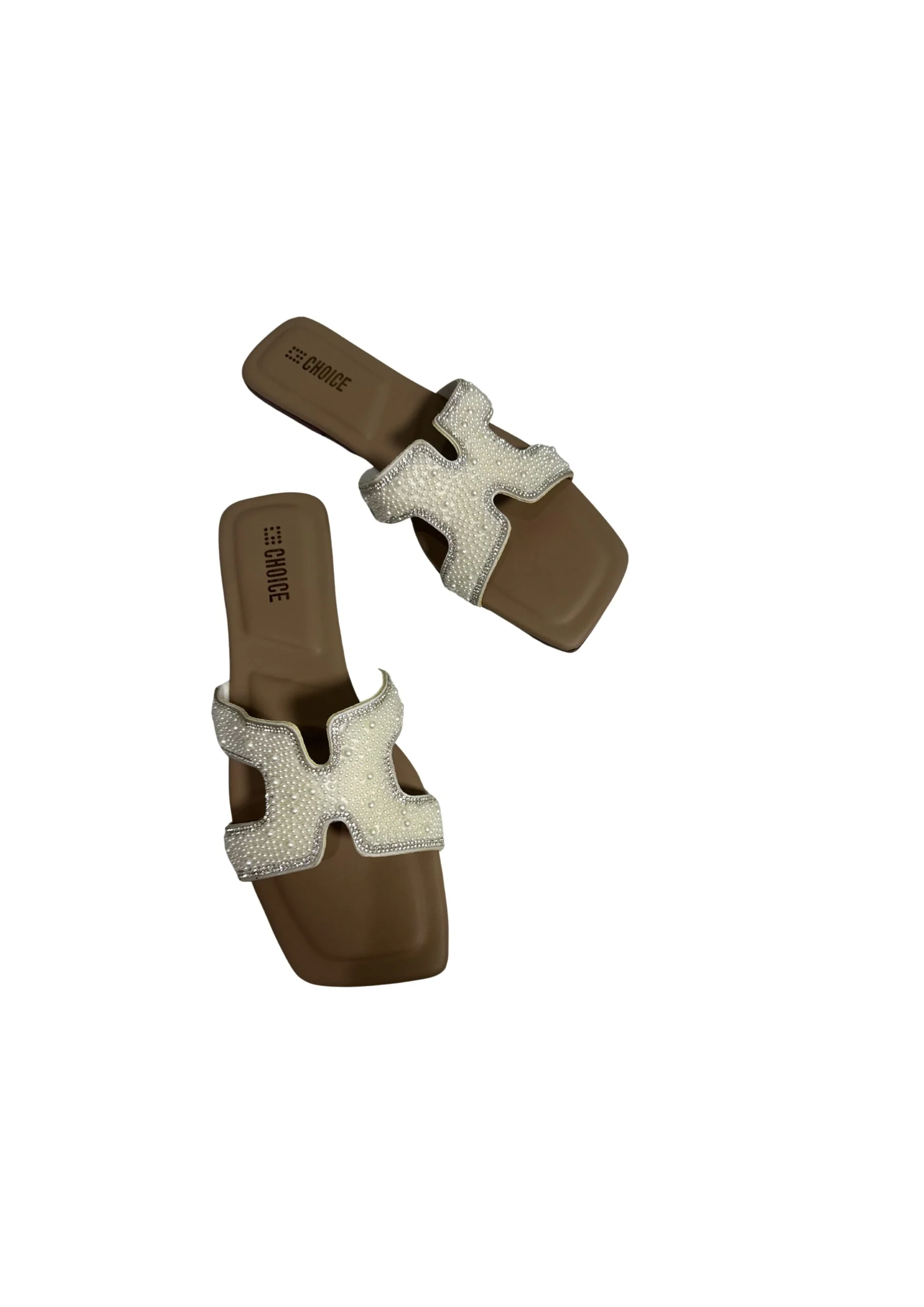 Ladies Fancy Flat Slipper-12897 - Image 9