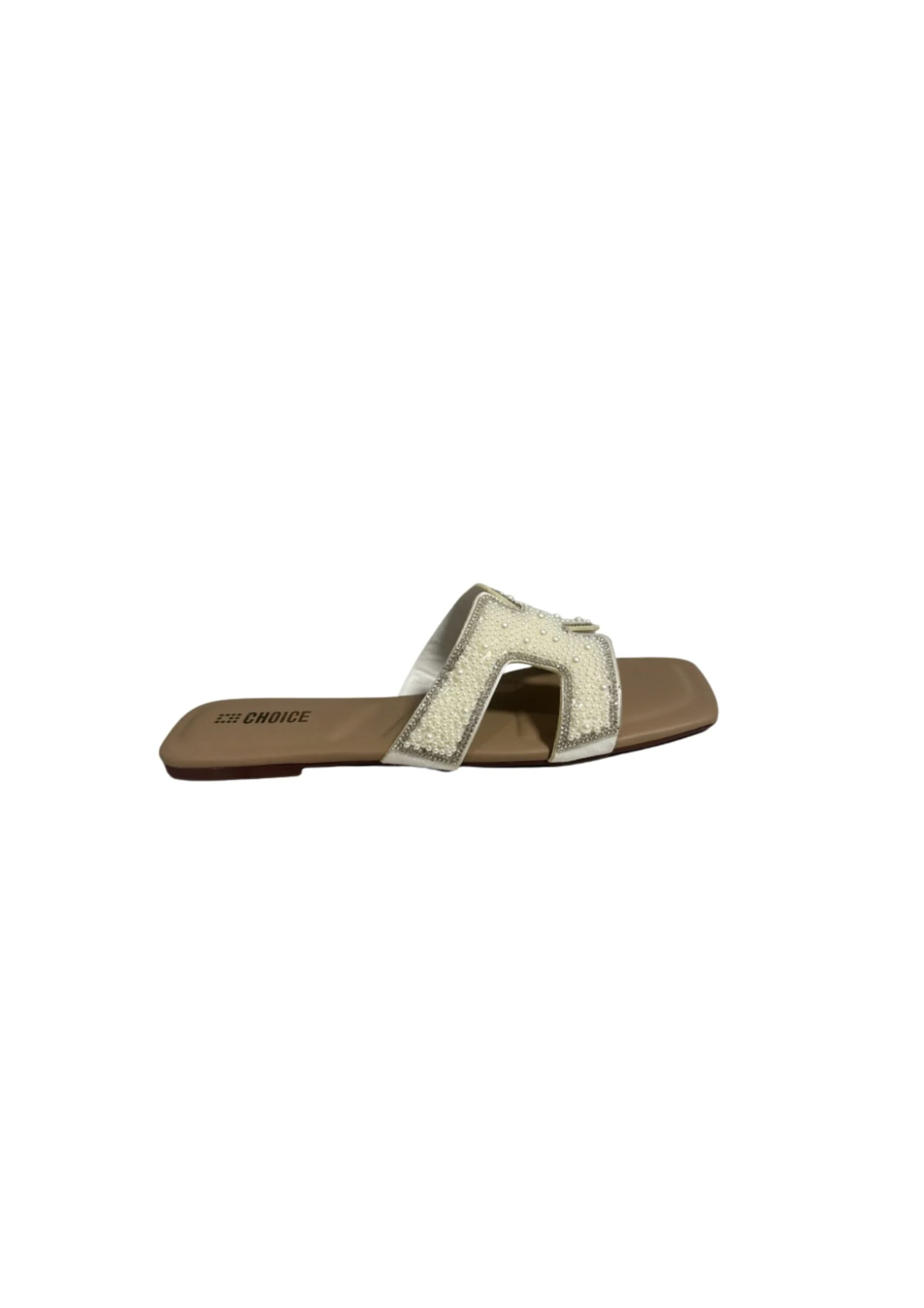 Ladies Fancy Flat Slipper-12897 - Image 3