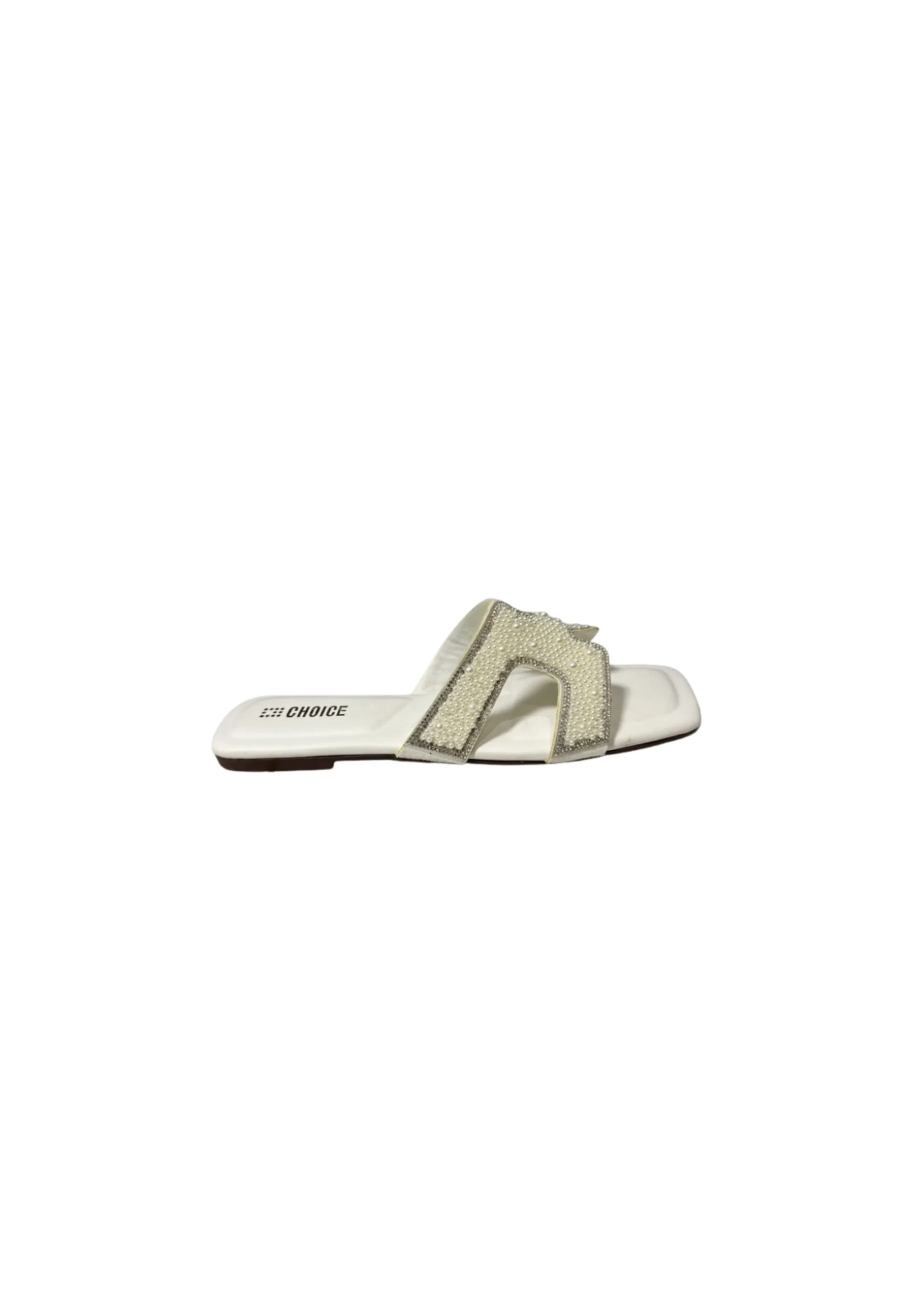 Ladies Fancy Flat Slipper-12897 - Image 2