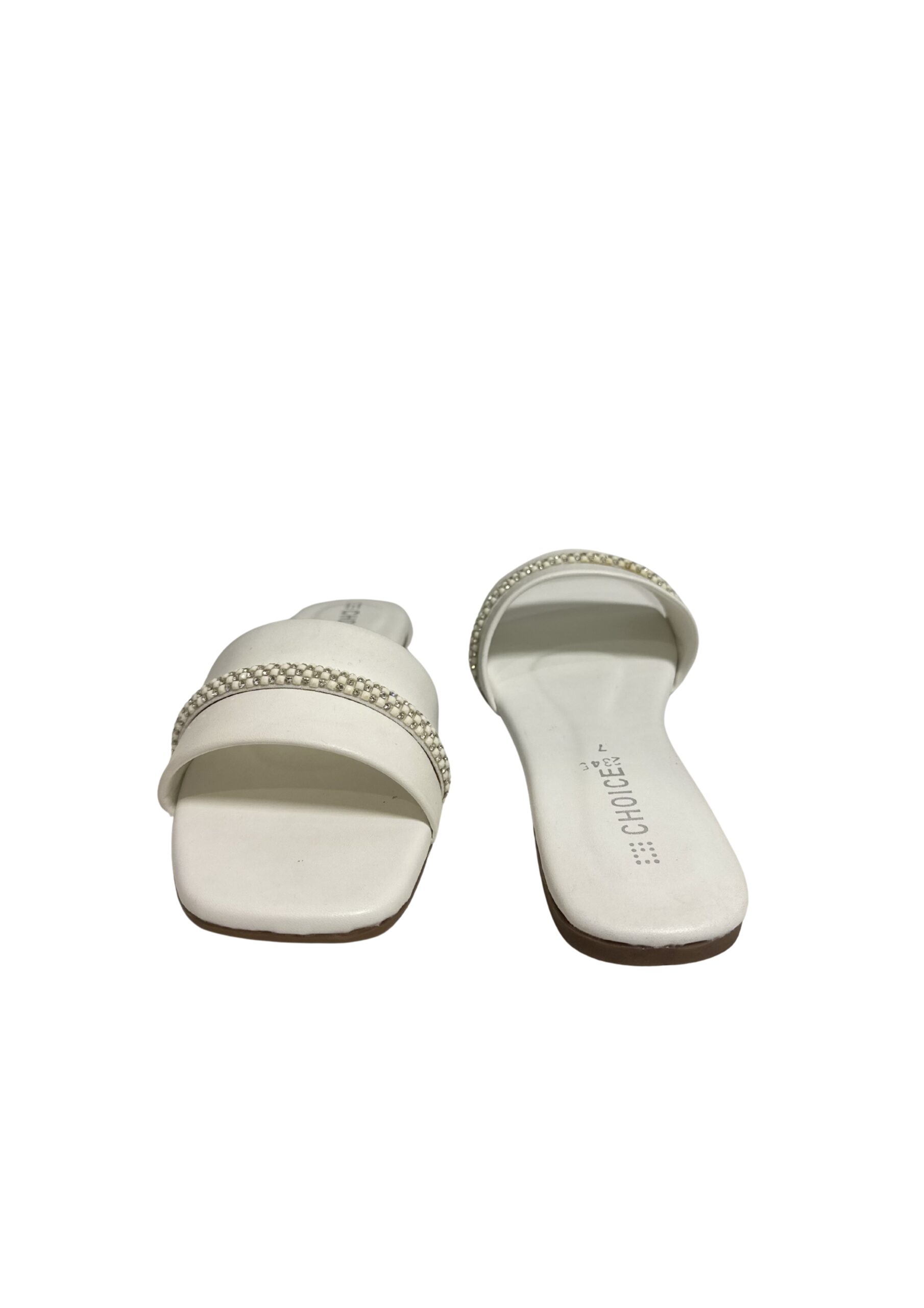 Ladies Fancy Flat Slipper-12727 - Image 4