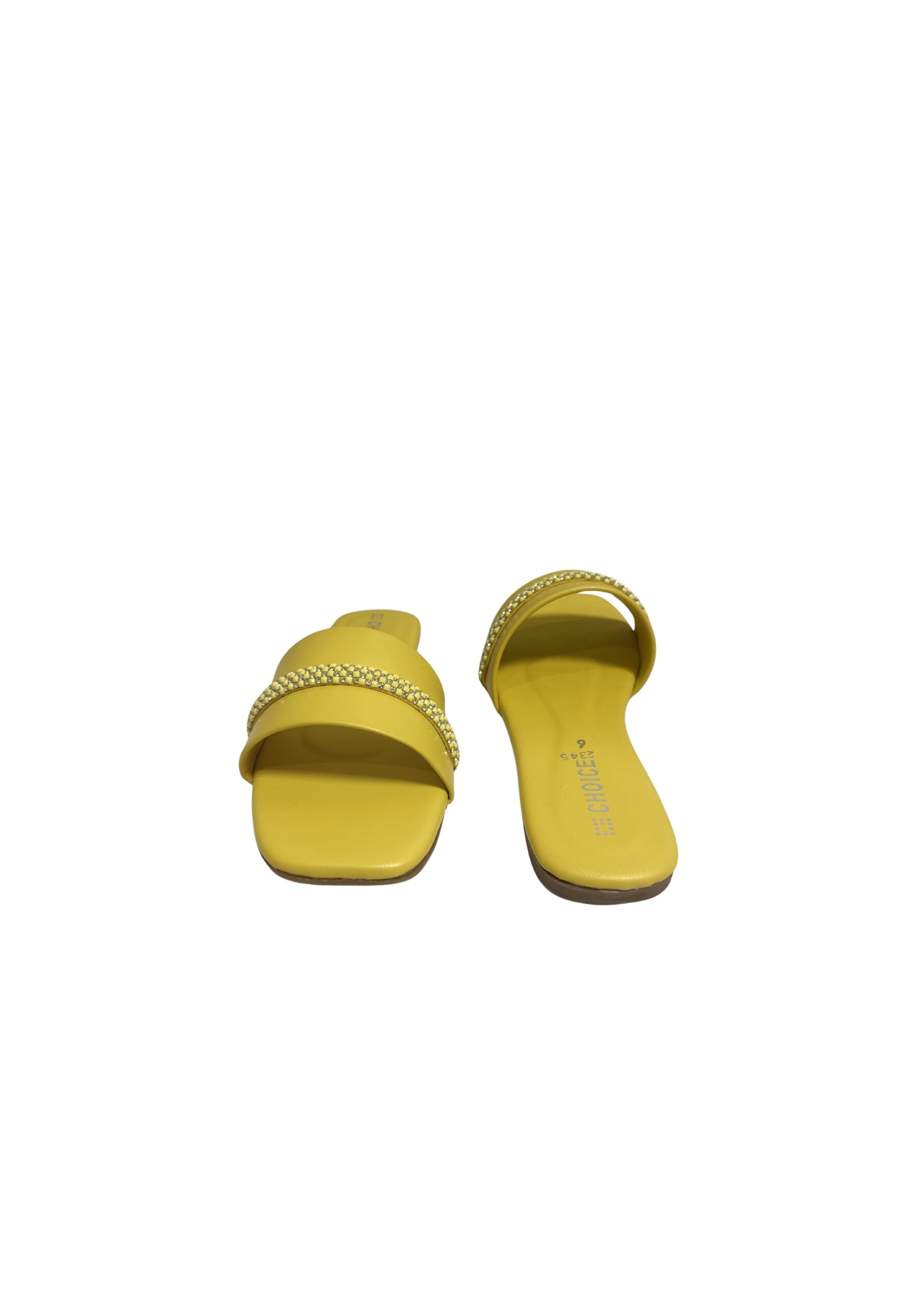 Ladies Fancy Flat Slipper-12727 - Image 4