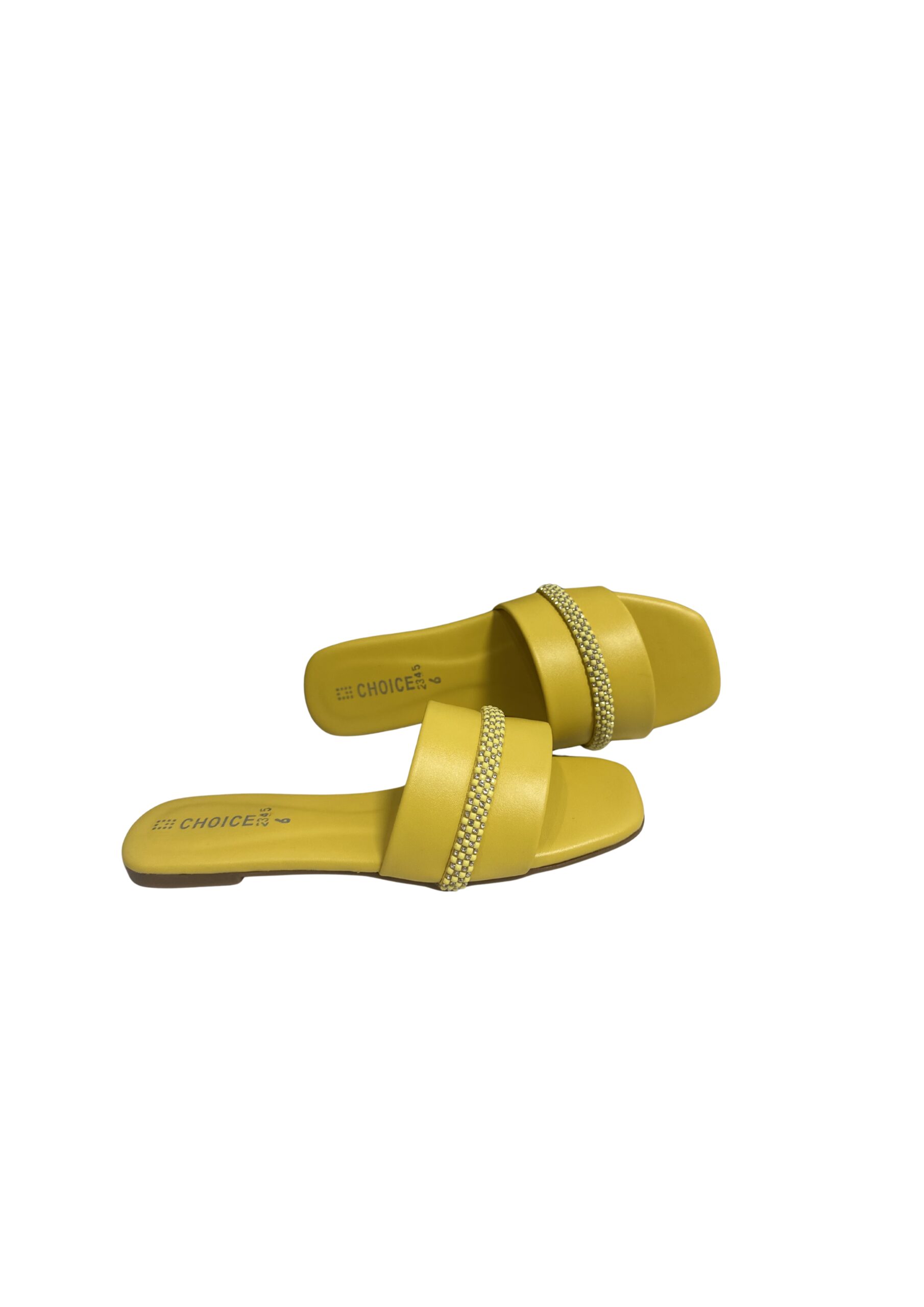 Ladies Fancy Flat Slipper-12727 - Image 3