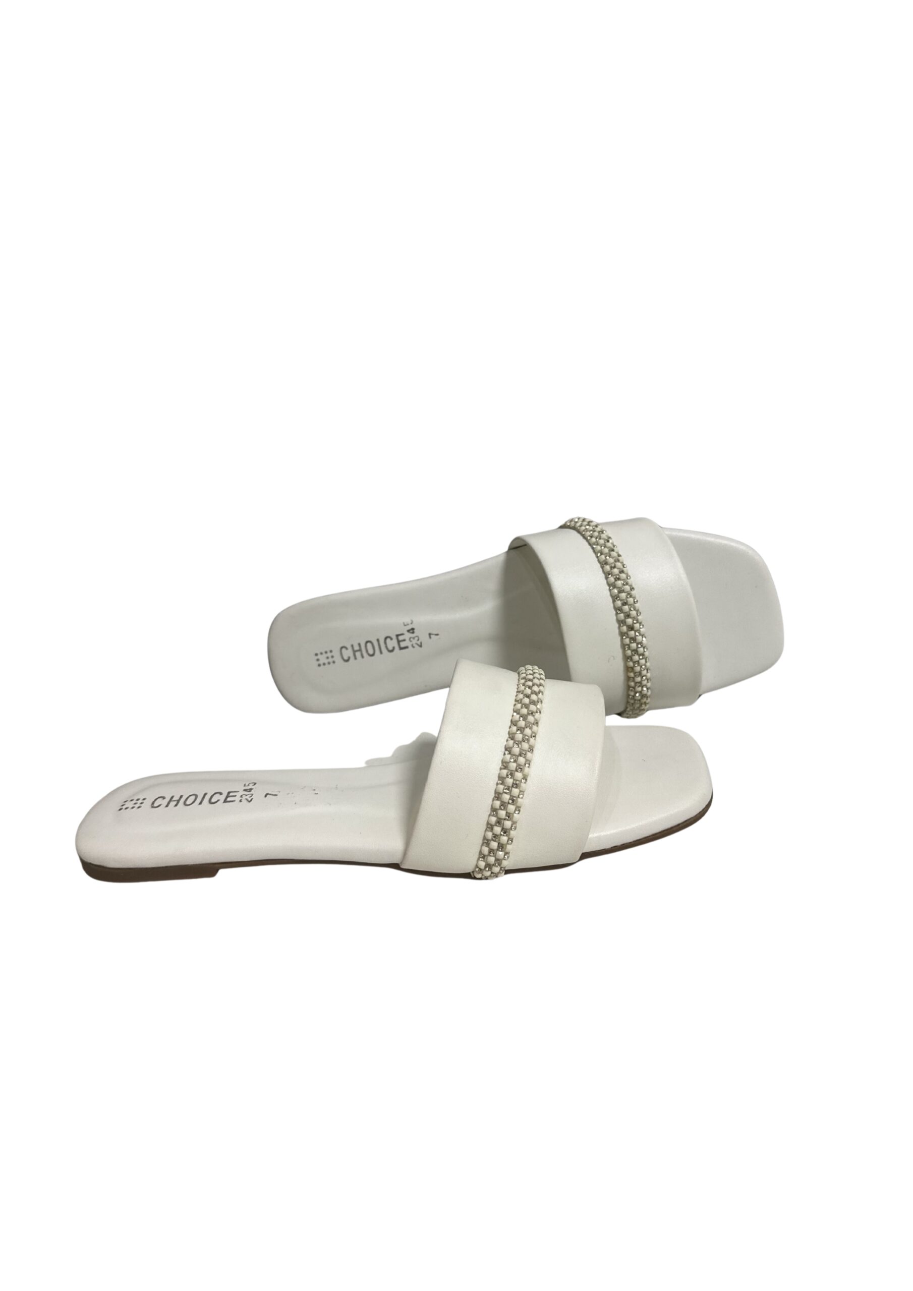 Ladies Fancy Flat Slipper-12727 - Image 5