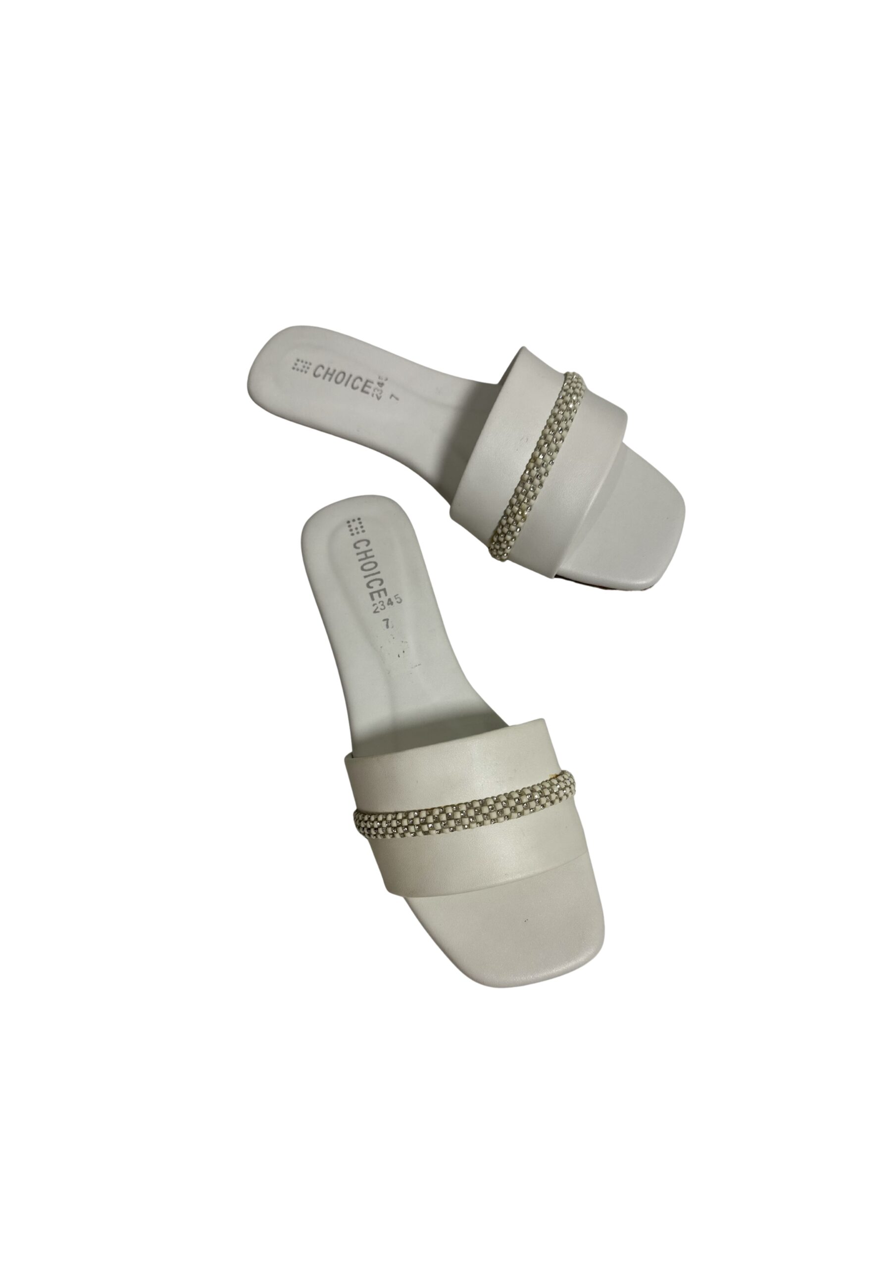 Ladies Fancy Flat Slipper-12727 - Image 6