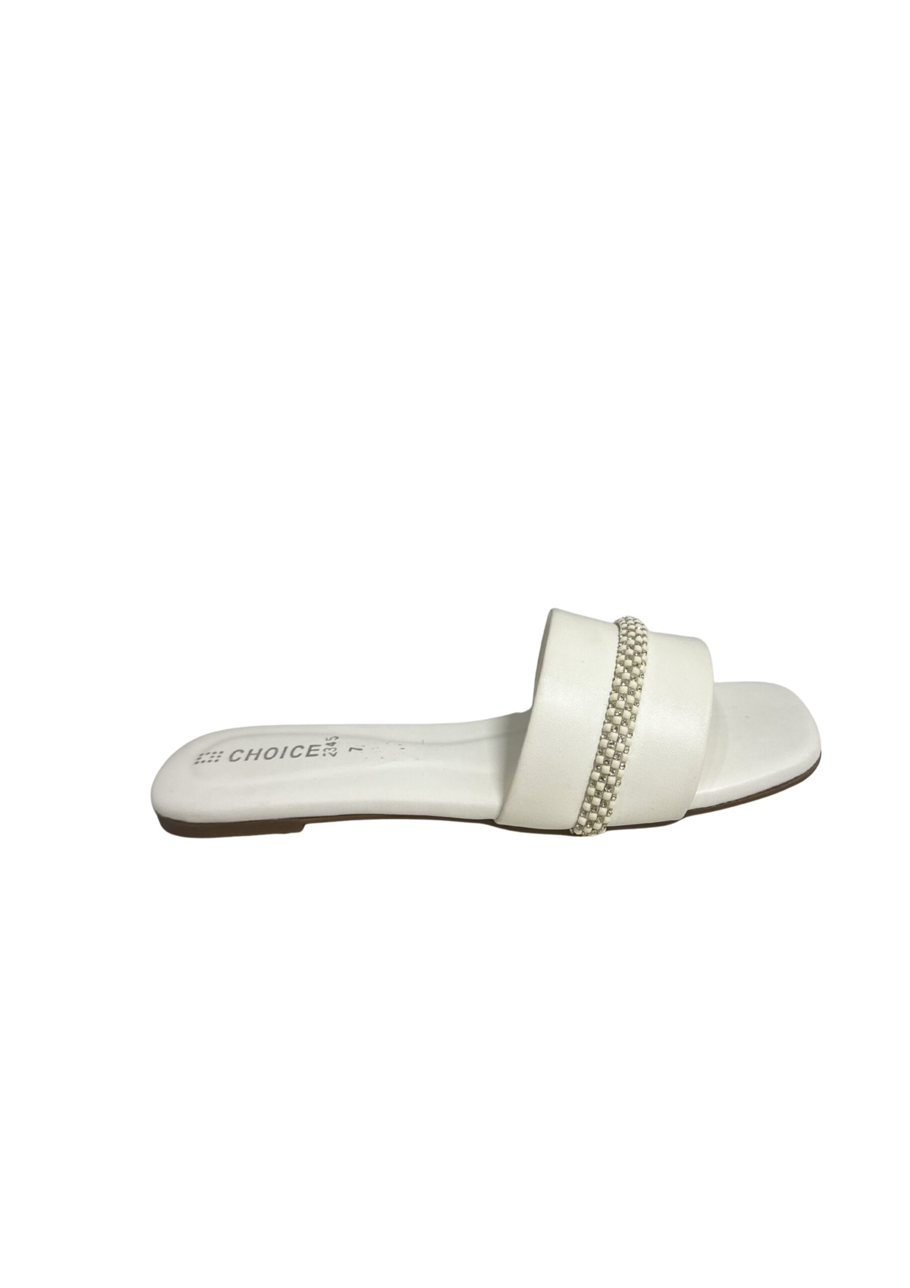 Ladies Fancy Flat Slipper-12727 - Image 2