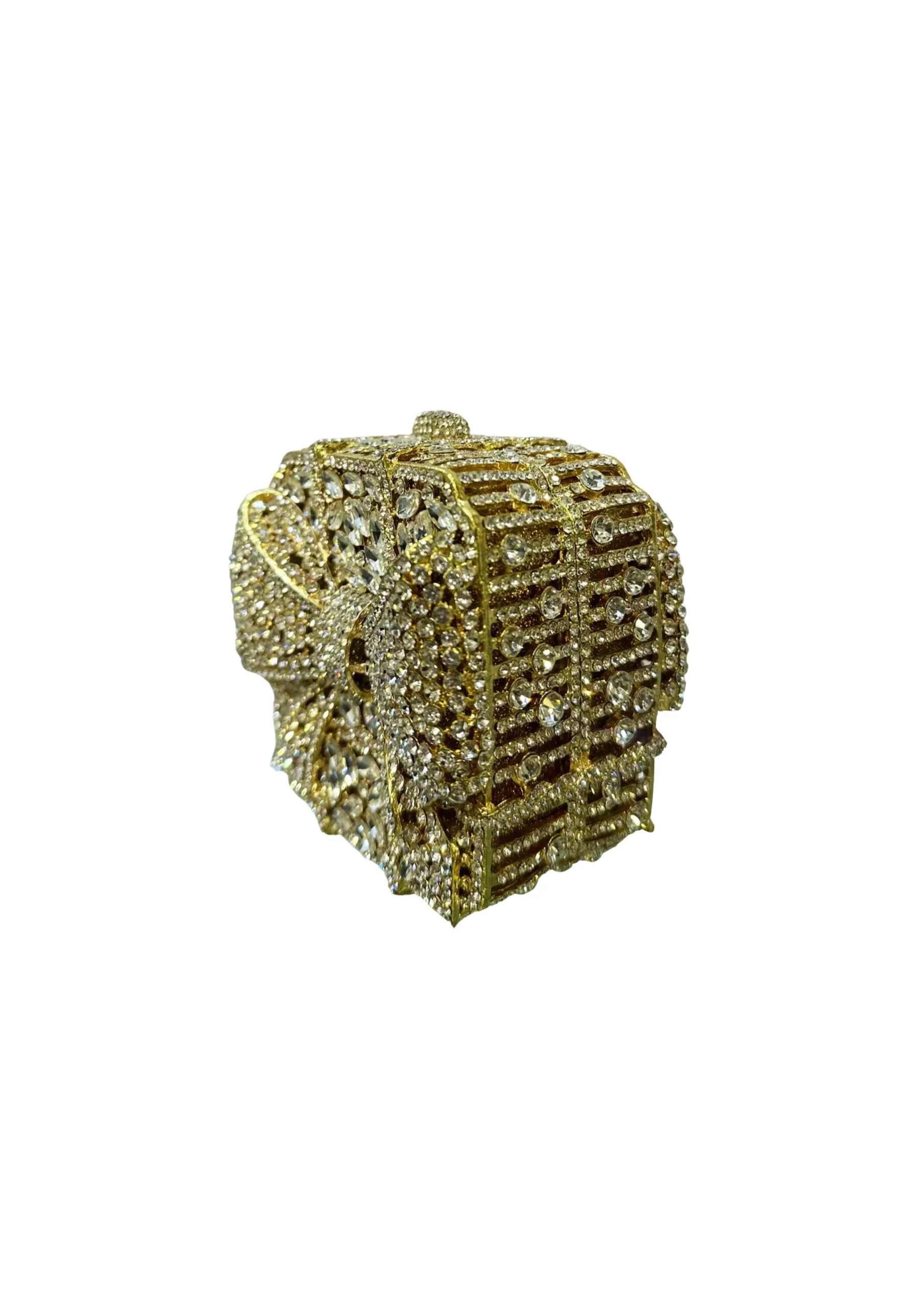 Ladies Fancy Metal Clutch (Bridal)-58146 - Image 3