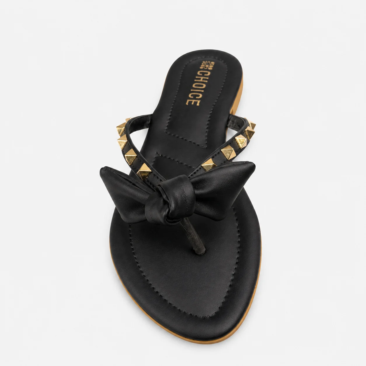Casual & Fancy Chappal - Black | 10152 - Image 4