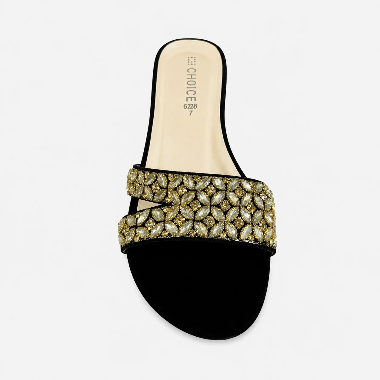 Flat Slipper - Black | 12557 - Image 4
