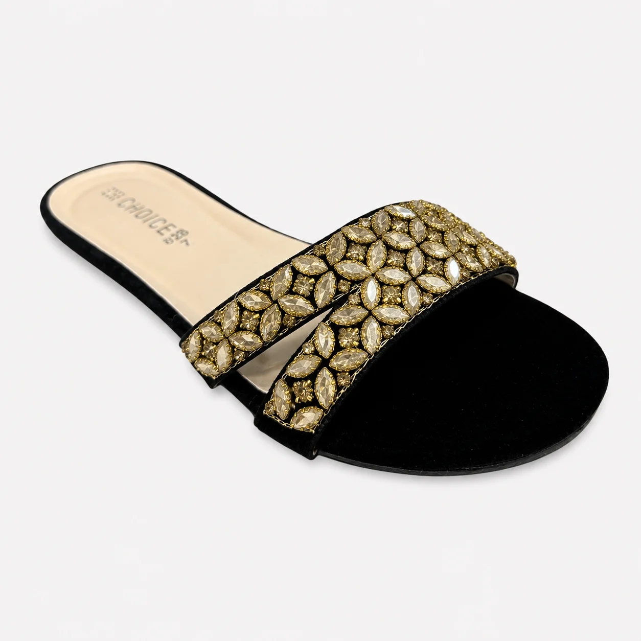 Flat Slipper - Black | 12557 - Image 3