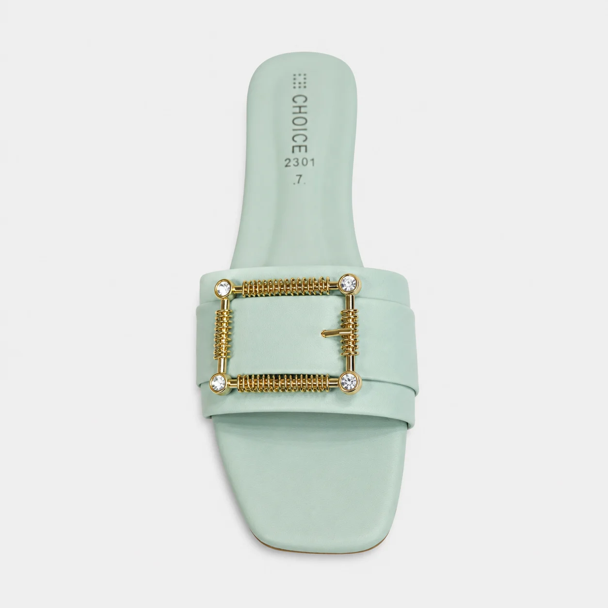 Flat Slipper - Green | 12570 - Image 3