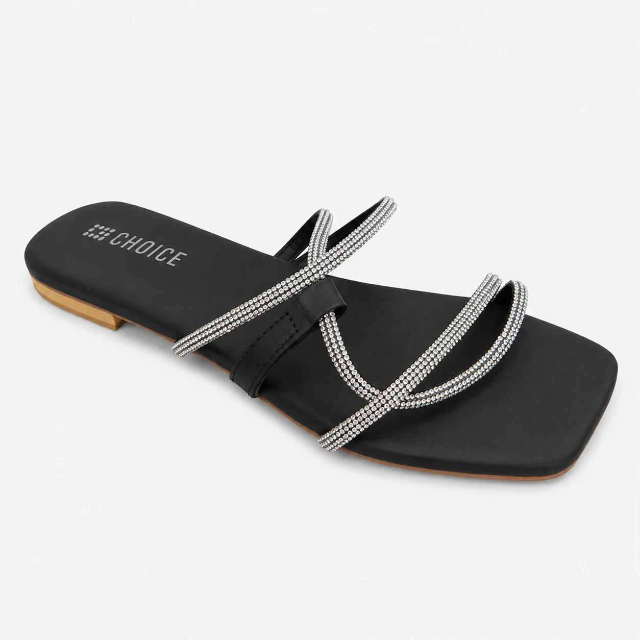 Flat Slipper - Black | 12666 - Image 3