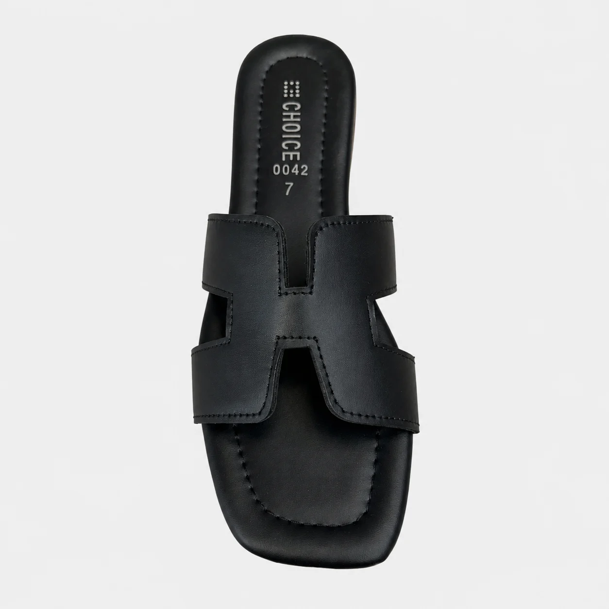 Flat Slipper - Black | 12819 - Image 4
