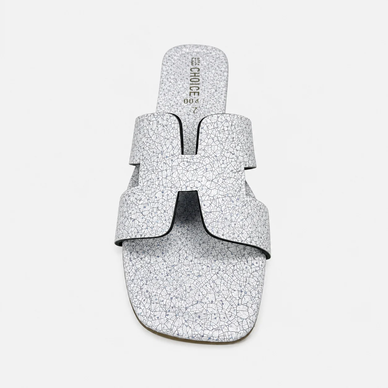 Flat Slipper - Silver | 12879 - Image 2