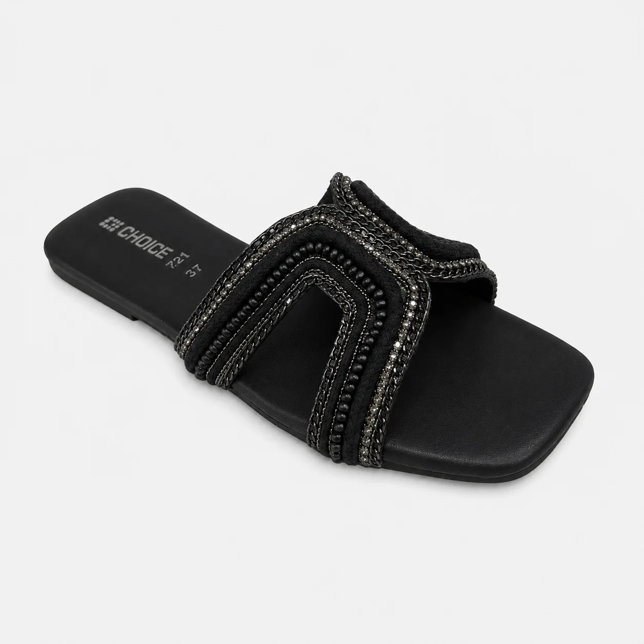 Flat Slipper - Black | 12911 - Image 3