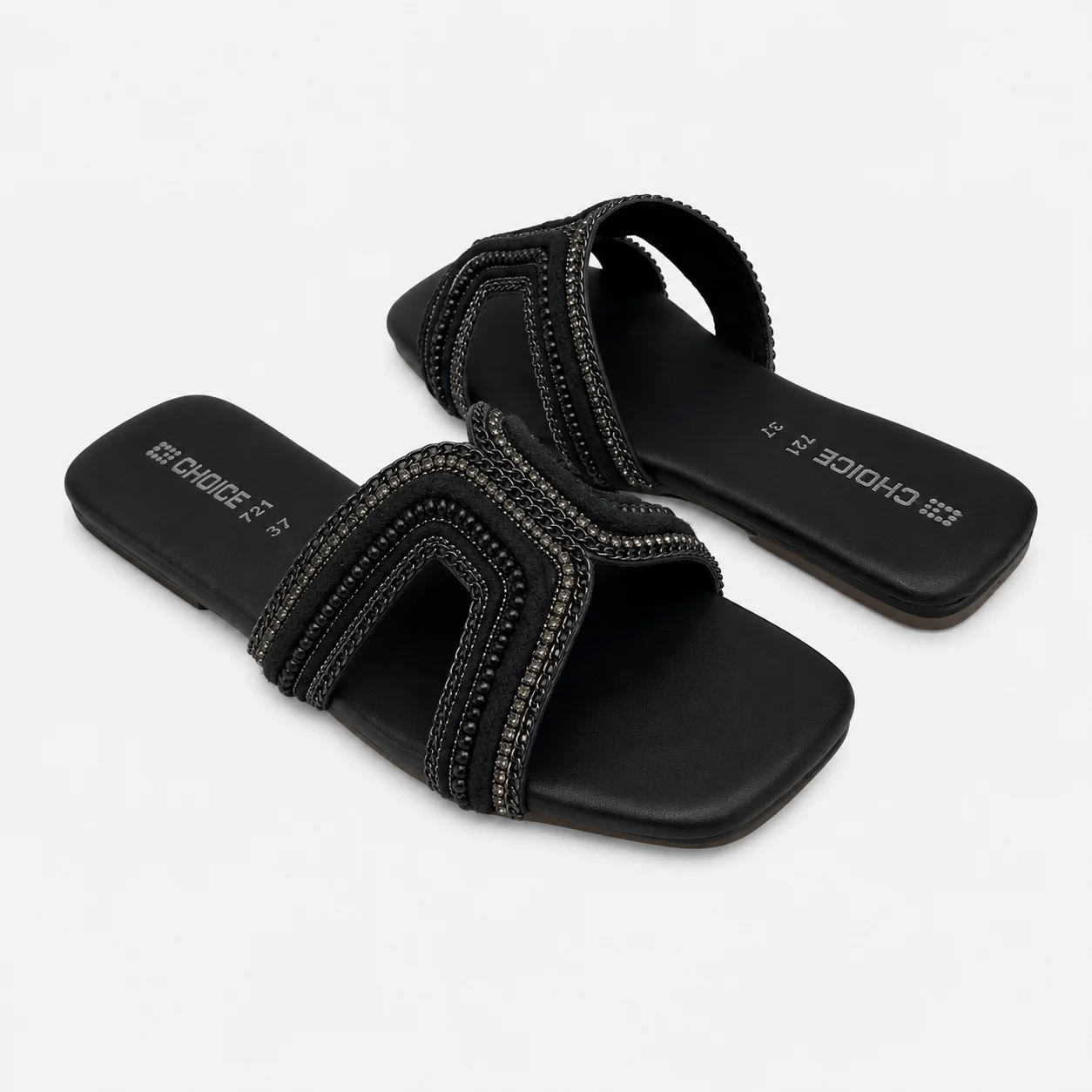 Flat Slipper - Black | 12911 - Image 2