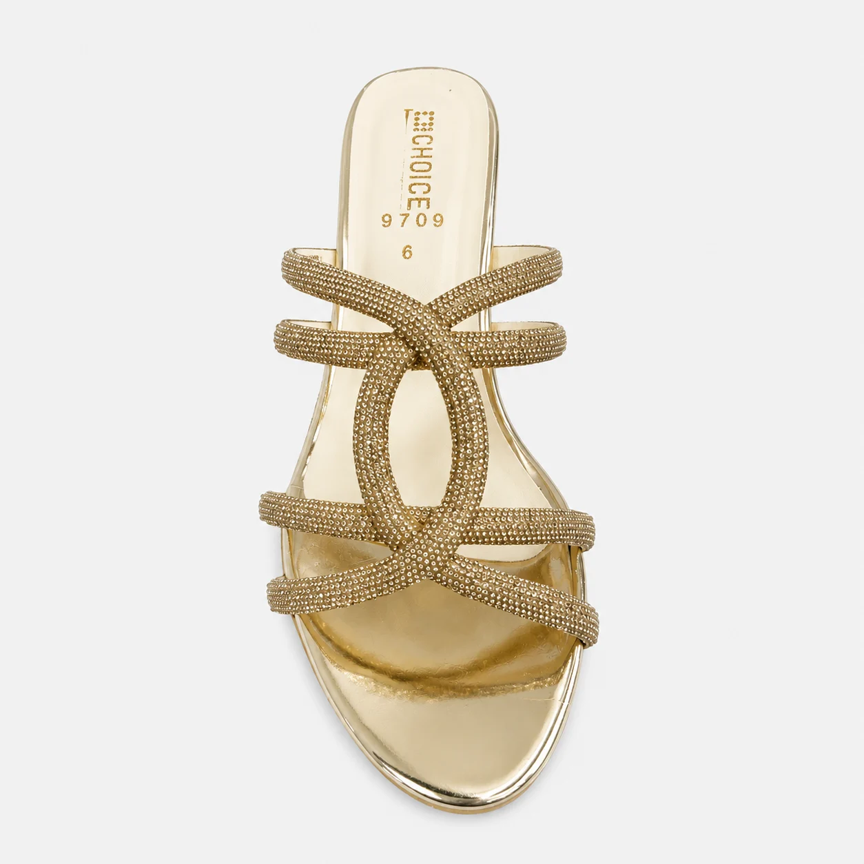 Fancy Slipper - Golden | 17446 - Image 3