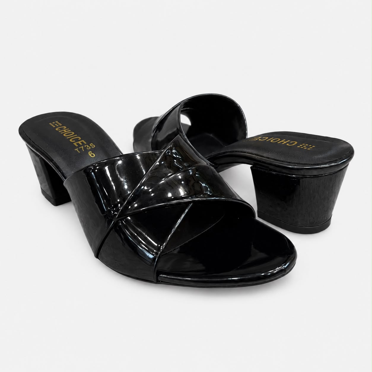 Fancy Slipper - Black | 17557 - Image 2