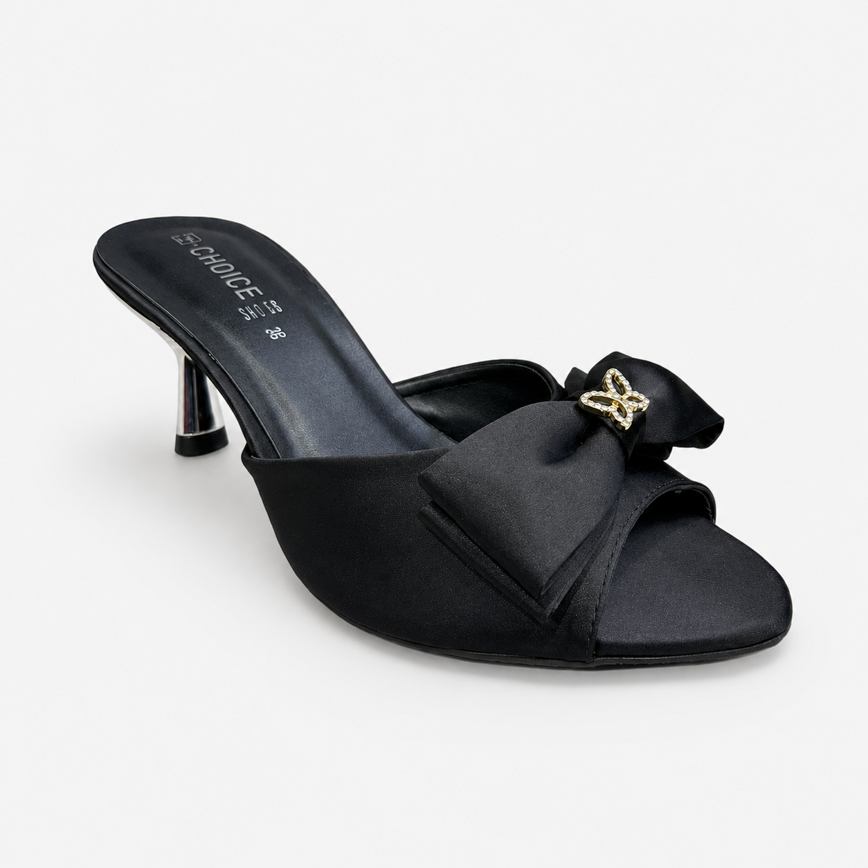 Fancy Slipper - Black | 17633 - Image 3