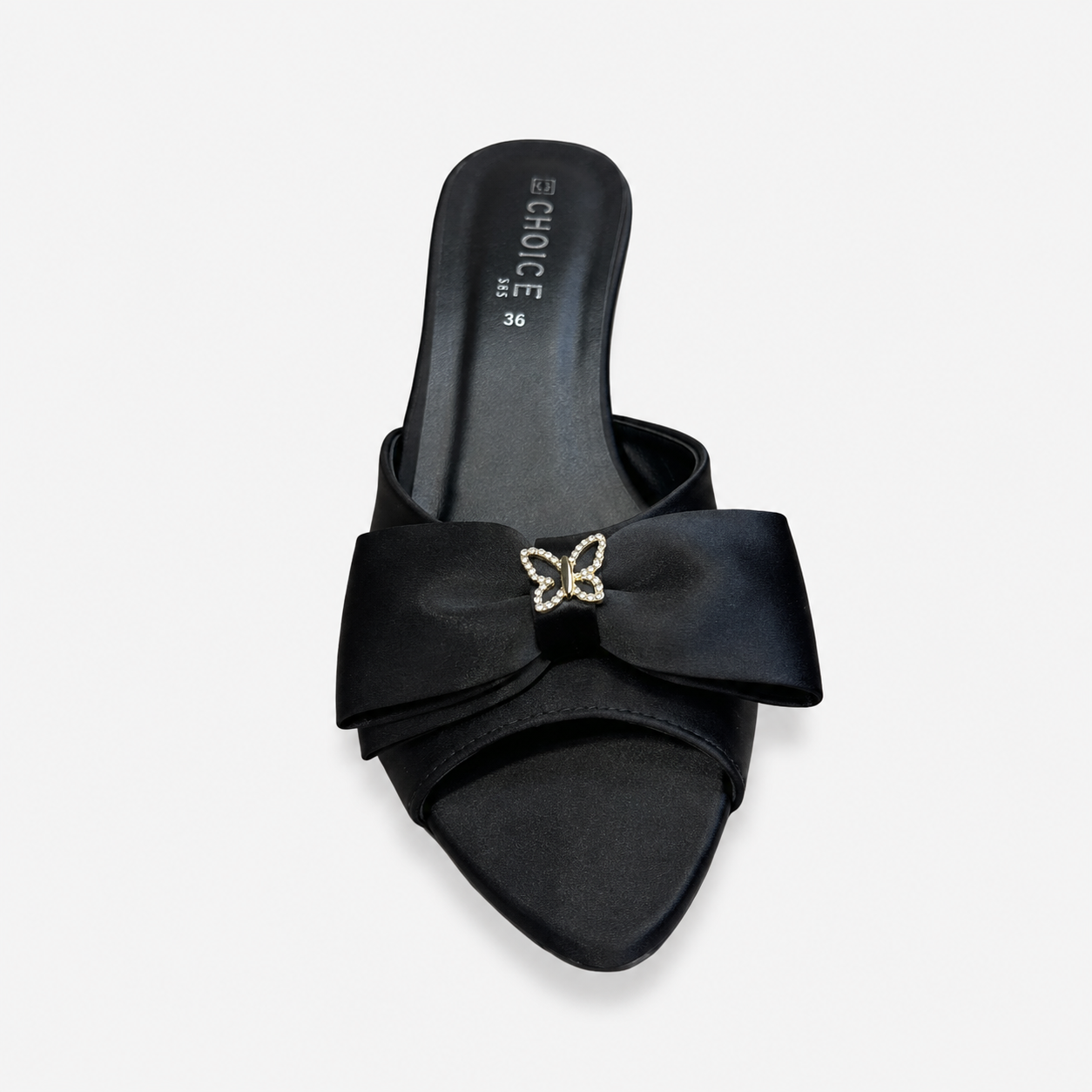 Fancy Slipper - Black | 17633 - Image 4