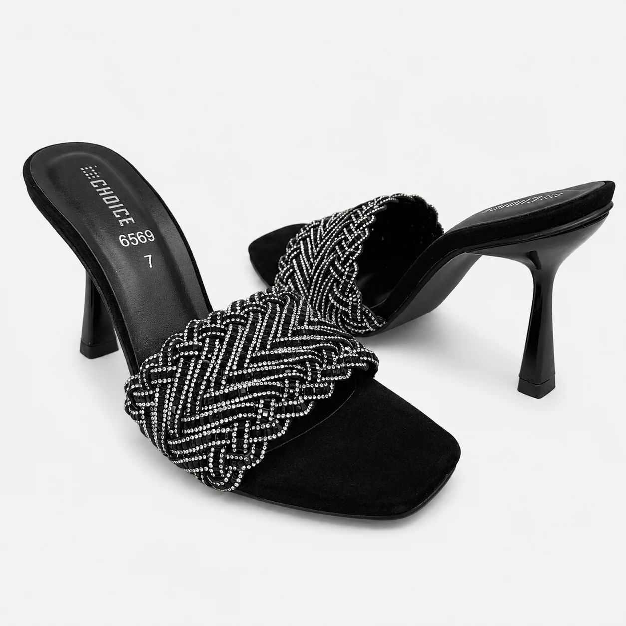 Fancy Slipper - Black | 17647 - Image 2