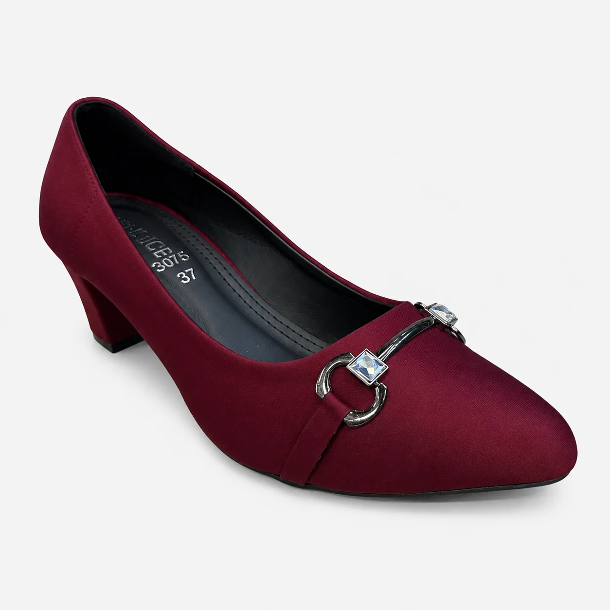 Court Shoes & Pumps - Maroon | 18507 - Image 4
