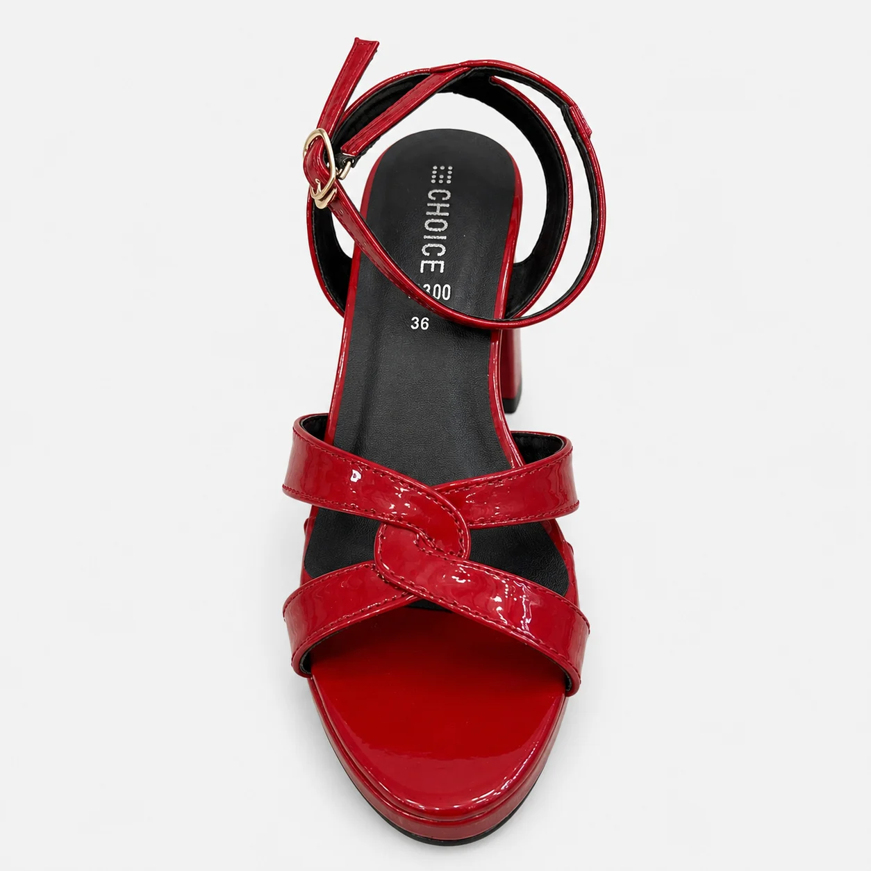 Casual & Fancy Sandal - Red | 44162 - Image 4