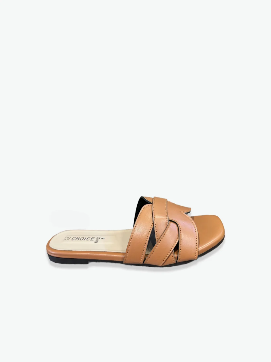 Flat Slipper – Mustard | 12951 - Image 3