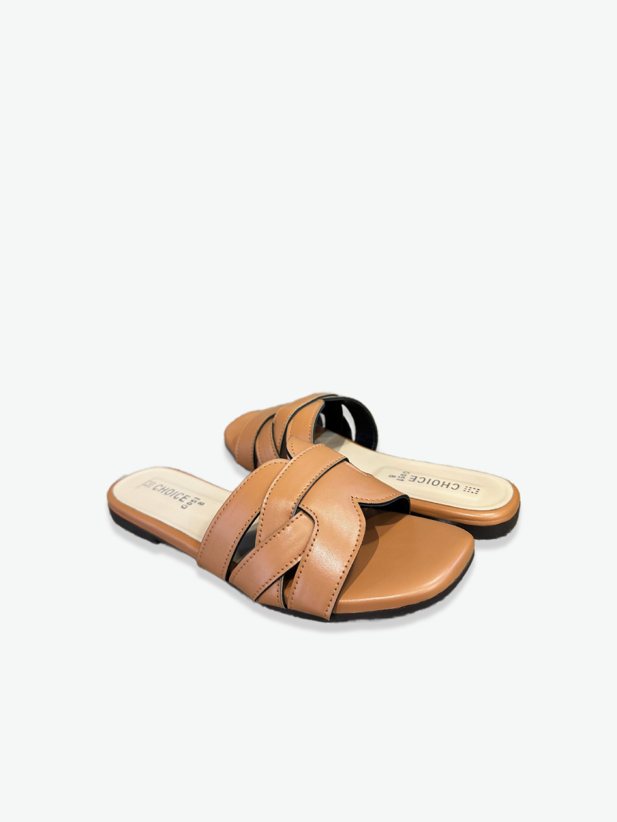 Flat Slipper – Mustard | 12951 - Image 2